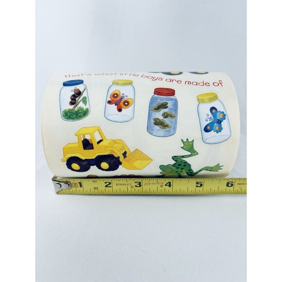 Vintage Sandy Lion Sticker Roll Little Boys Sheets Scrapbooking Sandylion Truck - Picture 9 of 11